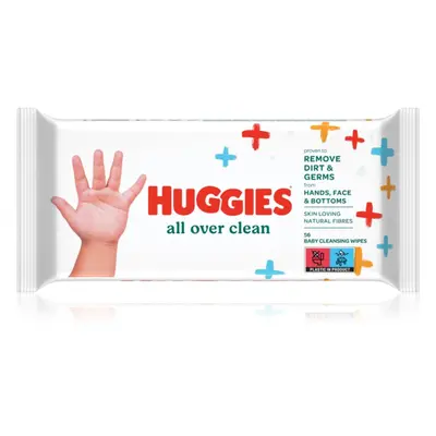 Huggies All Over Clean čisticí ubrousky pro děti 56 ks