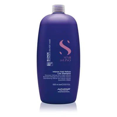 Alfaparf Milano Semi di Lino Blonde tónovací šampon pro blond a melírované vlasy 1000 ml