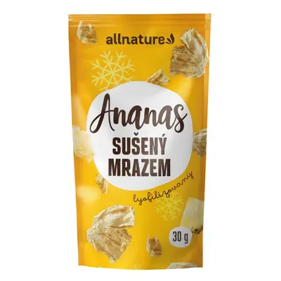 Allnature Ananas mrazem sušený mrazem sušené ovoce 30 g