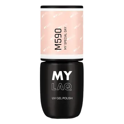 MYLAQ UV Gel Polish gelový lak na nehty odstín My Special Day 5 ml