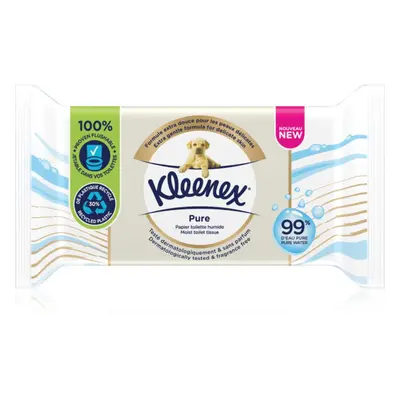 Kleenex Pure vlhčený toaletní papír 38 ks