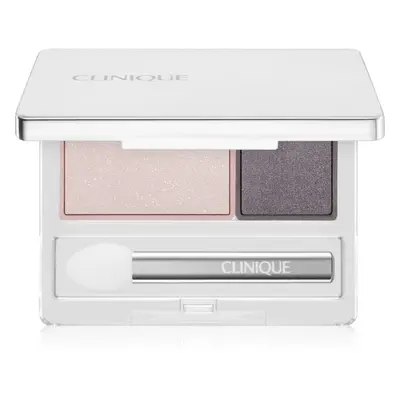 Clinique All About Shadow™ Duo duo oční stíny odstín Duo Uptown/Downtown - Shimmer/Matte 1,7 g