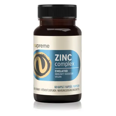 Nupreme Zinc Complex Chelated podpora imunity pro podporu imunitního systému, krásnou pleť, neht