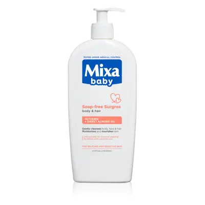 MIXA Baby sprchový gel a šampon 2 v 1 pro děti 400 ml