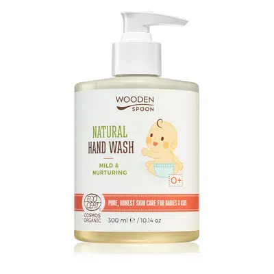 WoodenSpoon Natural jemné tekuté mýdlo na ruce pro děti 300 ml