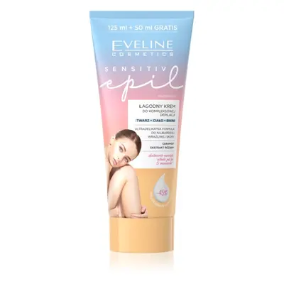 Eveline Cosmetics Sensitive Epil depilační krém na tělo 175 ml