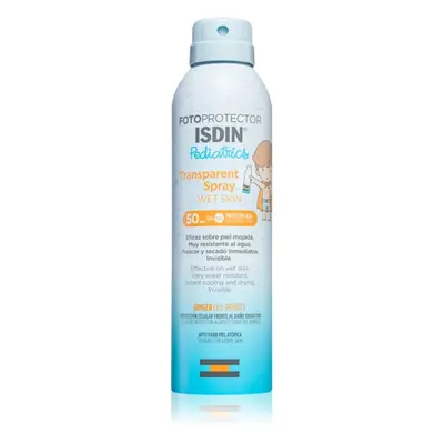 ISDIN Pediatrics Transparent Spray opalovací krém pro děti SPF 50 250 ml