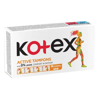 Kotex Active Normal tampony 16 ks