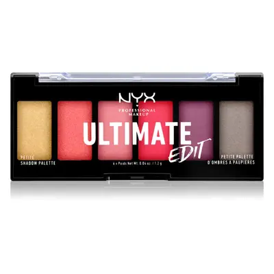 NYX Professional Makeup Ultimate Edit Petite Shadow paletka očních stínů odstín 03 Phoenix 6x1.2