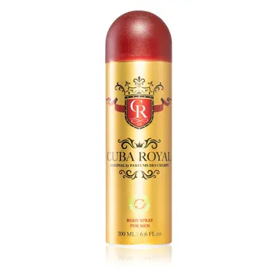 Cuba Royal deodorant ve spreji pro muže 200 ml