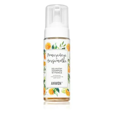 Anwen Orange & Bergamot čisticí pěna pro normální až mastné vlasy 170 ml