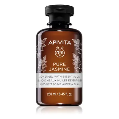 Apivita Pure Jasmine Shower Gel hydratační sprchový gel s esenciálními oleji 250 ml