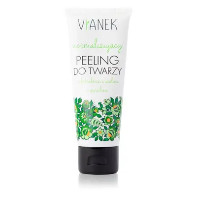 Vianek Normalizing čisticí krémový peeling pro mastnou pleť 90 g