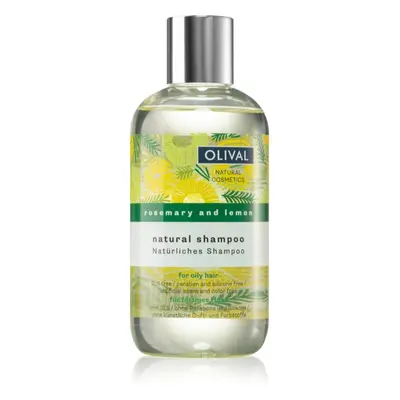 Olival Natural Rosemary and Lemon přírodní šampon pro mastné vlasy 250 ml