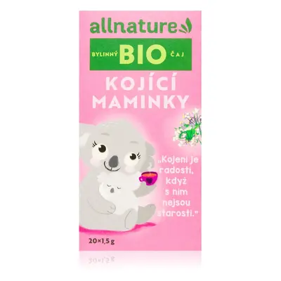 Allnature Bylinný čaj BIO Kojící maminky čaj v BIO kvalitě 20x1,5 g