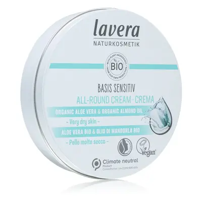 Lavera Basis Sensitiv univerzální krém pro velmi suchou pokožku 150 ml