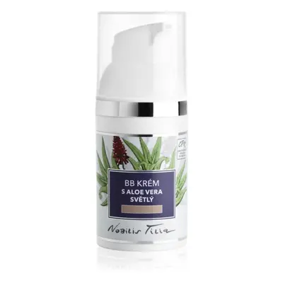 Nobilis Tilia Obličejový Krém BB krém s hydratačním účinkem s aloe vera odstín Light 30 ml