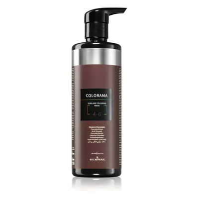 Kléral system Colorama barvicí maska pro všechny typy vlasů Chocolate Brown 4.6 500 ml