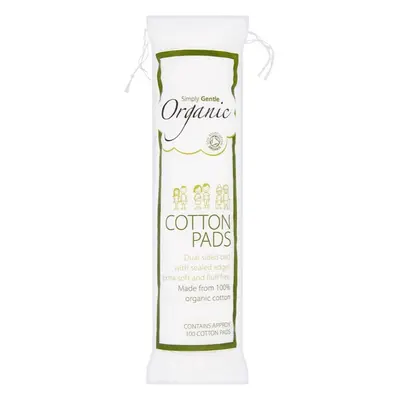 Simply Gentle Organic Cotton Pads vatové tampónky 100 ks