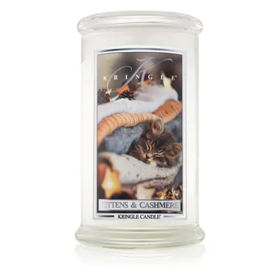 Kringle Candle Kittens & Cashmere vonná svíčka 624 g