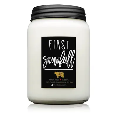 Milkhouse Candle Co. Farmhouse First Snowfall vonná svíčka Farmhouse Jar 737 g