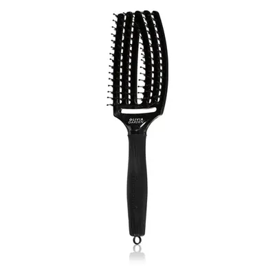 Olivia Garden Fingerbrush Midnight Desert plochý kartáč odstín Onyx 27 cm