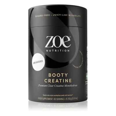 ZOE Booty Creatine kreatin monohydrát příchuť Unflavoured 250 g