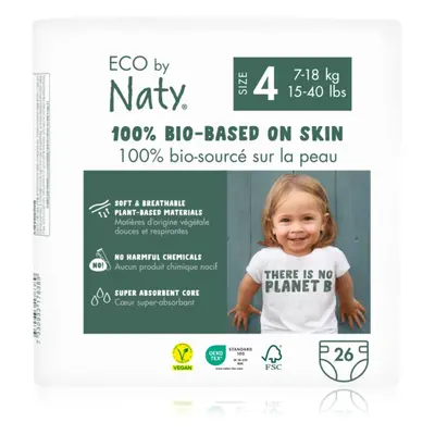 ECO by Naty Nappies Maxi Size 4 jednorázové EKO pleny 7-18 kg 26 ks