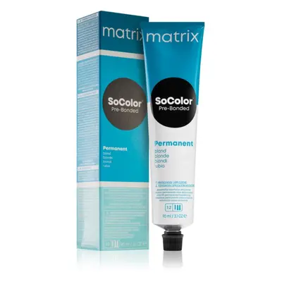 Matrix SoColor Pre-Bonded Blonde permanentní barva na vlasy odstín UL-A+ Ultra Blonde Ash+ 90 ml