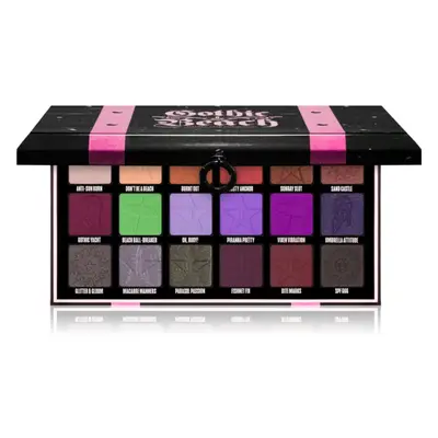 Jeffree Star Cosmetics Gothic Beach Palette paleta profesionálních očních stínů 18x1,5 g