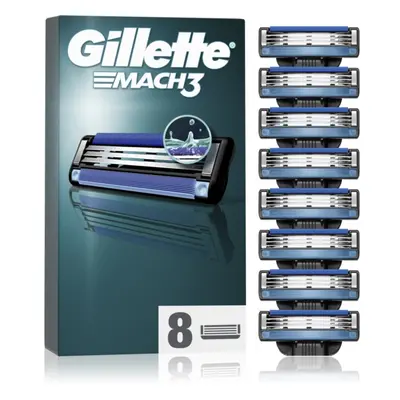 Gillette Mach3 náhradní břity 8 ks