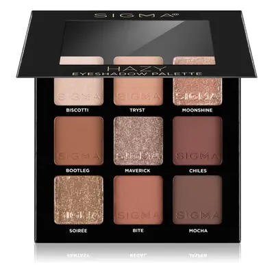 Sigma Beauty Eyeshadow Palette Spicy paleta očních stínů 9 g