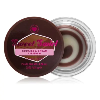 I Heart Revolution Sweet Swirl Lip Mask hydratační maska na rty odstín Cookies and Cream 8.1 g