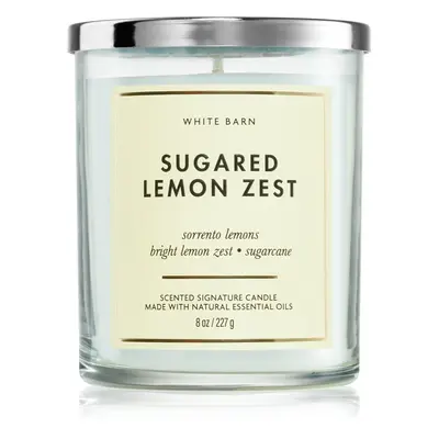 Bath & Body Works Sugared Lemon Zest vonná svíčka 227 g