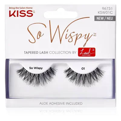 KISS Lash Couture So Wispy umělé řasy 01 2 ks