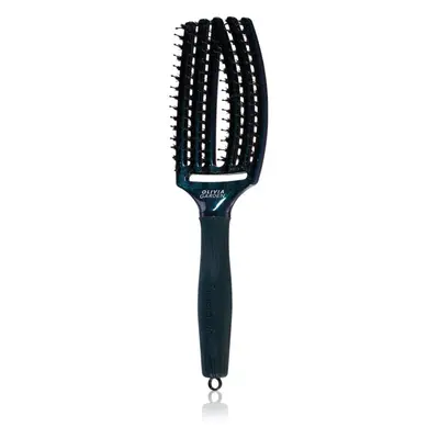 Olivia Garden Fingerbrush Midnight Desert plochý kartáč odstín Saphire 27 cm