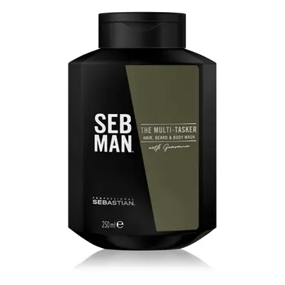 Sebastian Professional SEB MAN The Multi-tasker šampon na vlasy, vousy a tělo 250 ml