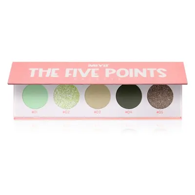 Miyo Eyeshadow The five points paletka očních stínů odstín 36 Pistachio gelato 1 ks