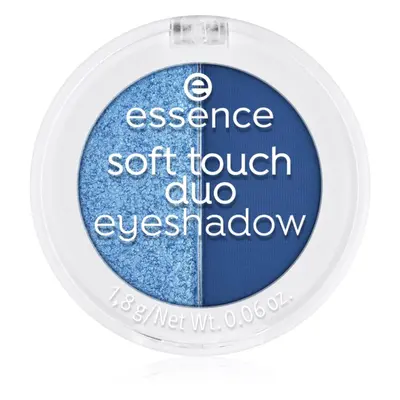 essence Soft Touch Duo oční stíny odstín 03 Icy Girl 1 g