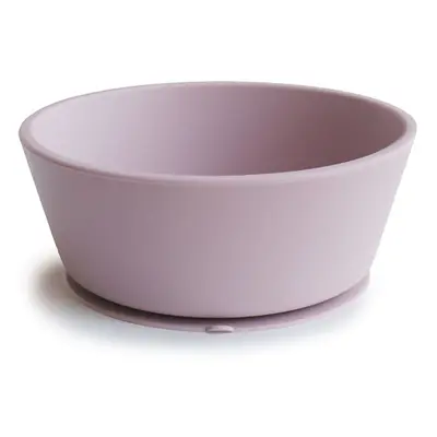 Mushie Silicone Suction Bowl silikonová miska s přísavkou Soft Lilac 1 ks