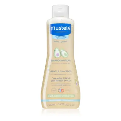 Mustela Bébé jemný šampon pro děti od narození 500 ml