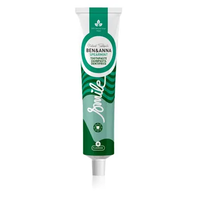 BEN&ANNA Toothpaste Spearmint přírodní zubní pasta s fluoridem 75 ml