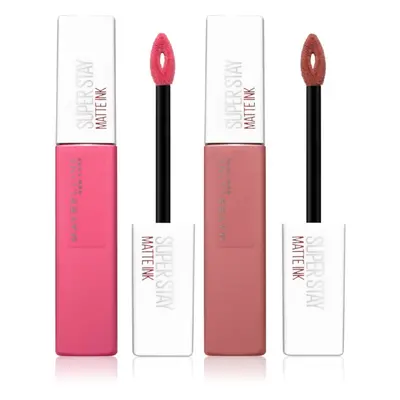 MAYBELLINE NEW YORK Make-Up Set sada rtěnek s matným efektem