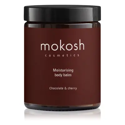 Mokosh Chocolate & Cherry hydratační tělové mléko s vůní čokolády 180 ml