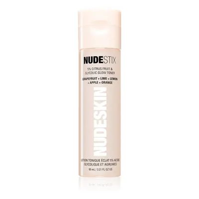 Nudestix Nudeskin 5% Citrus Fruit & Glycolic Glow Toner rozjasňující tonikum na obličej 95 ml