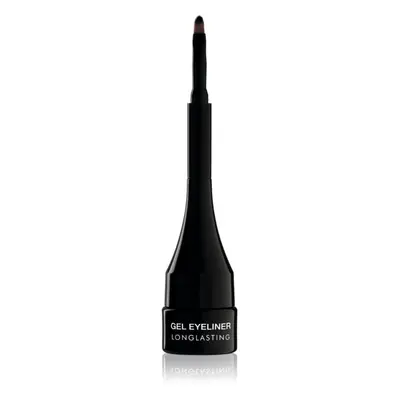 Pierre René Eyes Eyeliner gelové oční linky voděodolné odstín 01 Carbon Black 2,5 ml