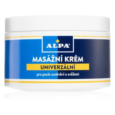 Alpa Masážní krém univerzální masážní krém 250 ml