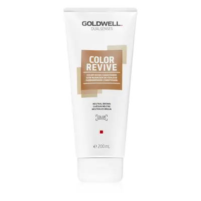 Goldwell Dualsenses Color Revive tónovací kondicionér Neutral Brown 200 ml