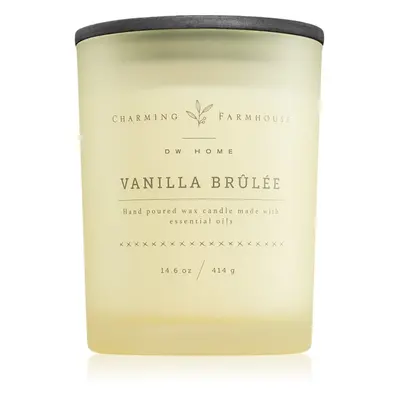 DW Home Charming Farmhouse Vanilla Brûlée vonná svíčka 414 g