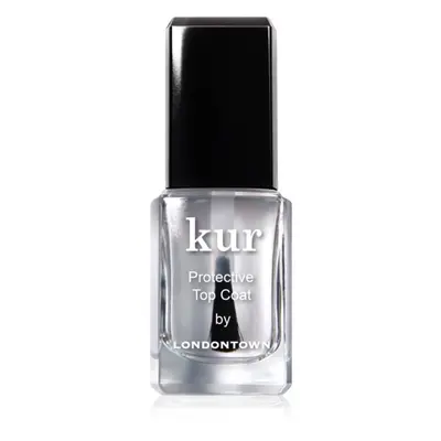 LONDONTOWN Kur Protective Top Coat vrchní lak na nehty 12 ml